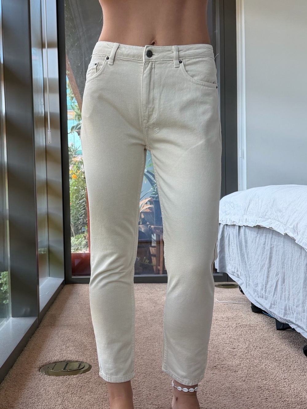 Ksubi Cream Color Jeans